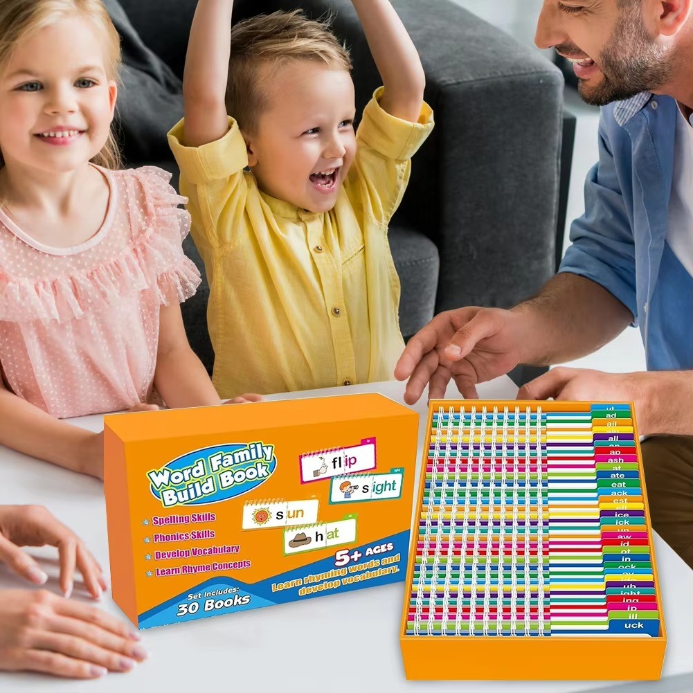30 Read and Rhyme Flip Books