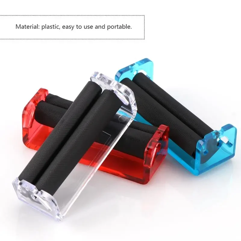 New Style Cigarette Maker, Manual Plastic Cigarette Maker, 80mm Long Cigarette Tool