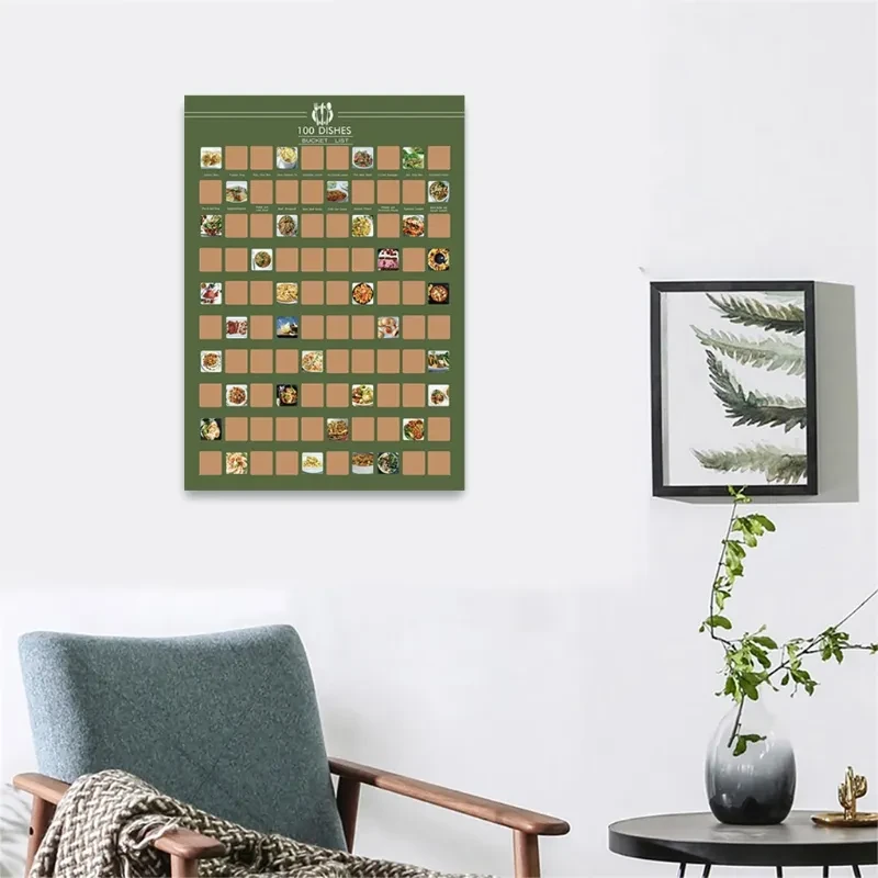 Movie Scratch Off Poster