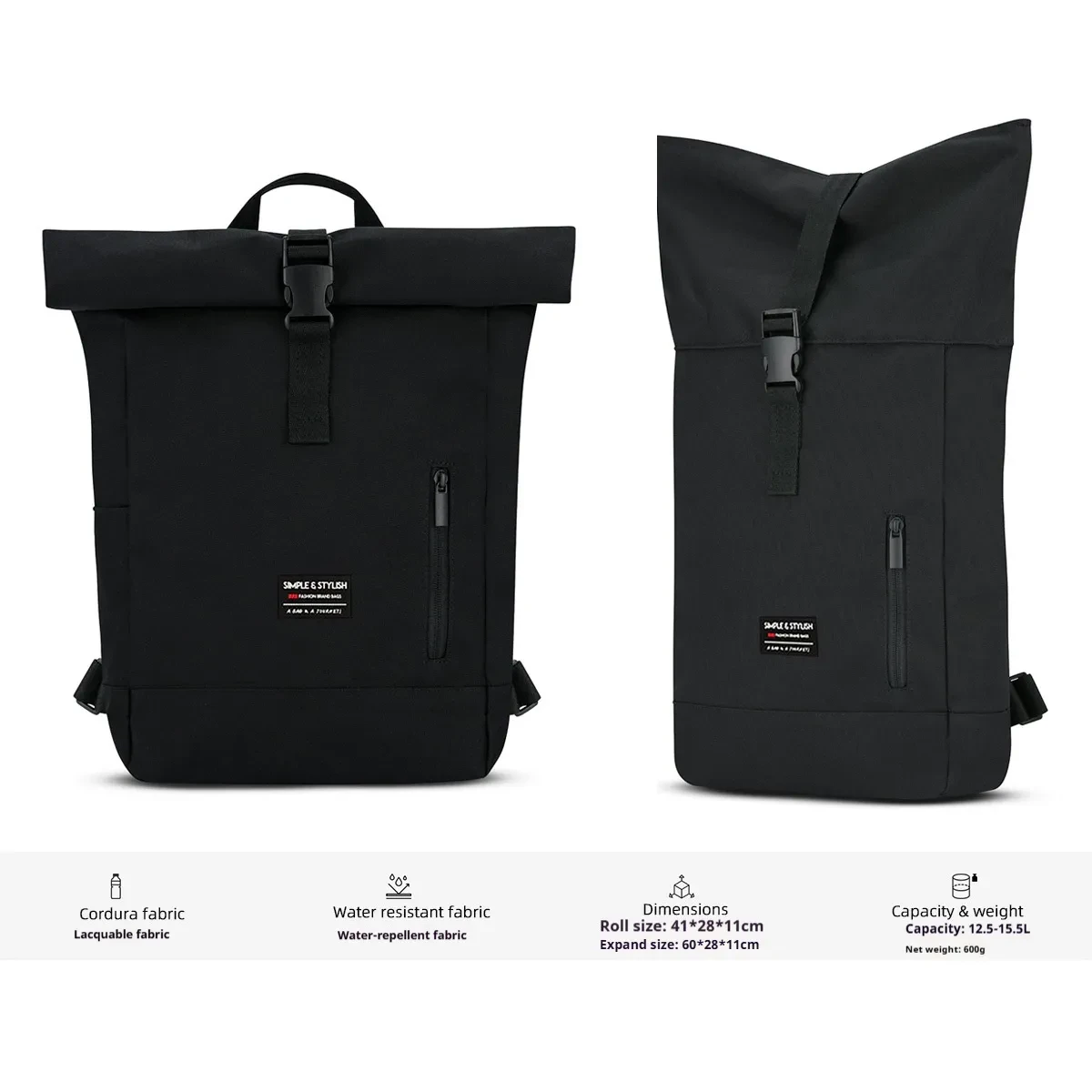 Roll Up Travel Bag