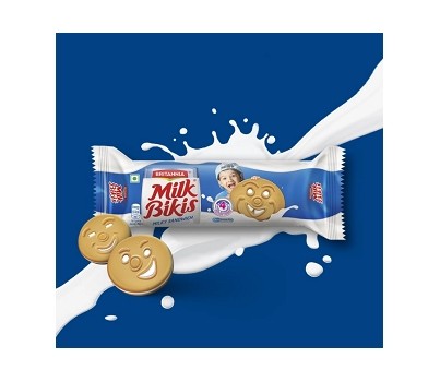BISCUITS MILK BIKIS MILK CREAM 100GM 48s (BRITANNIA 96822)
