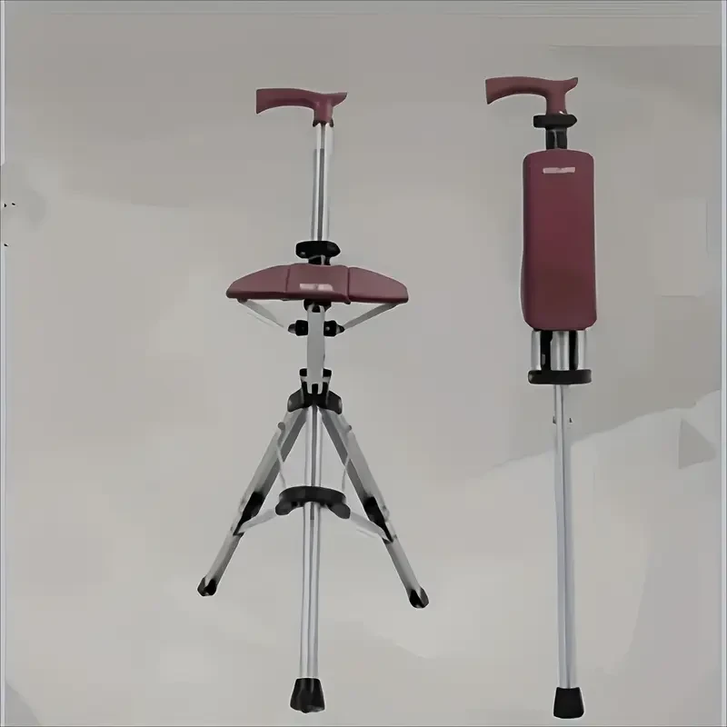 Collapsible Cane With Seat
