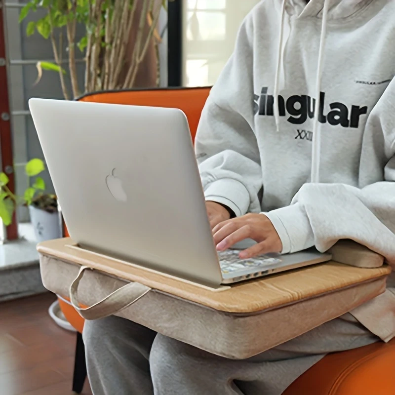 Portable Lap Desk for Adults with Cushioned Support
