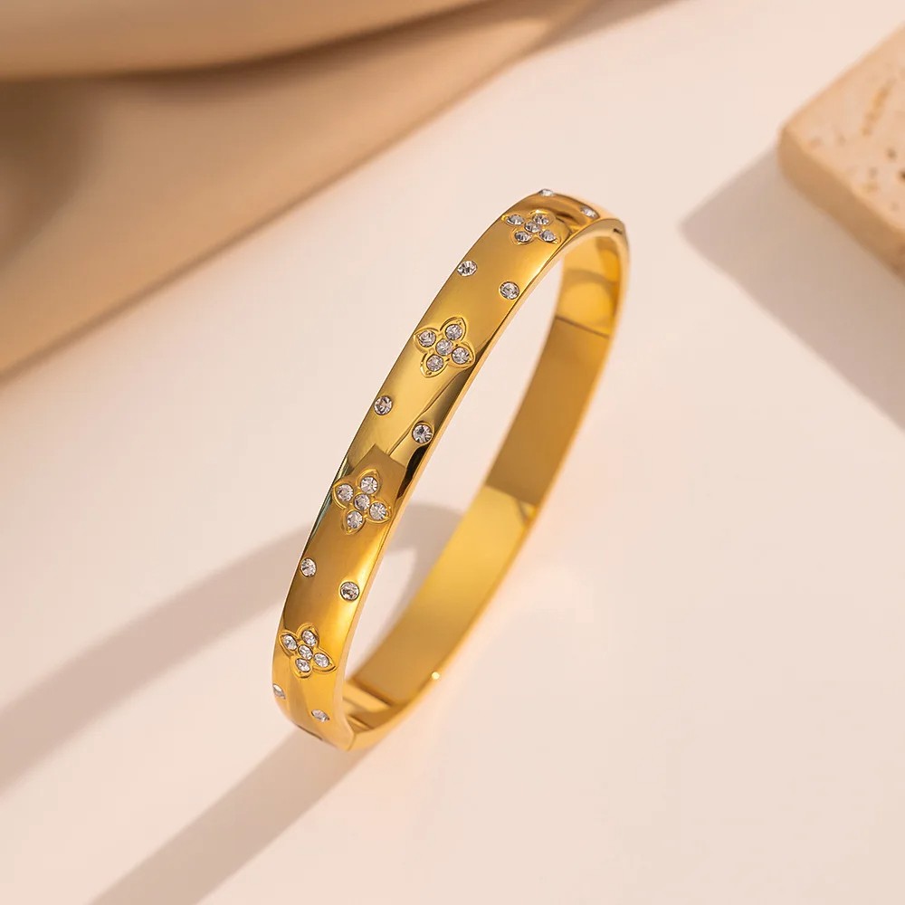 Stainless Steel Bangles Bracelet for Women