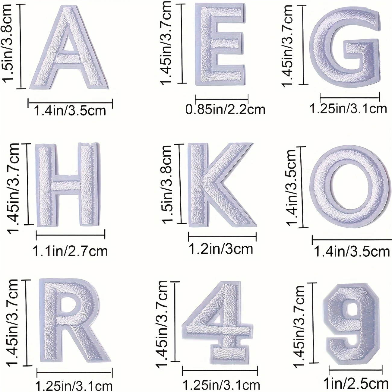 Iron-on Letter T