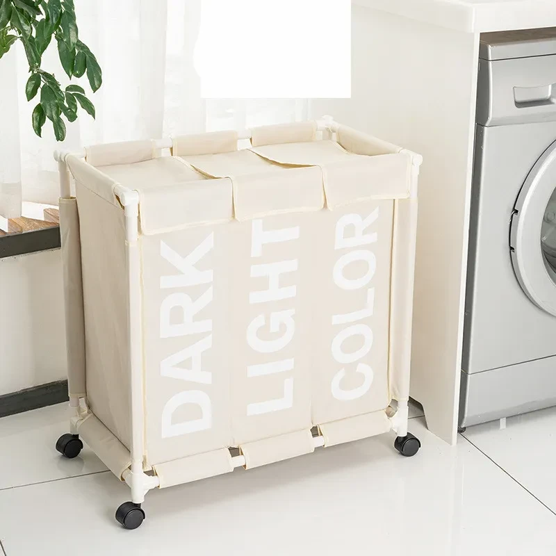 3 Basket Laundry Hamper