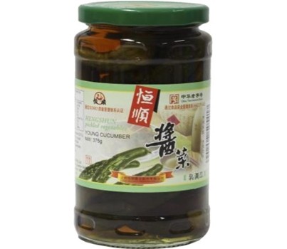PICKLED CUCUMBER 375GM (HENGSHUN HPCH12)