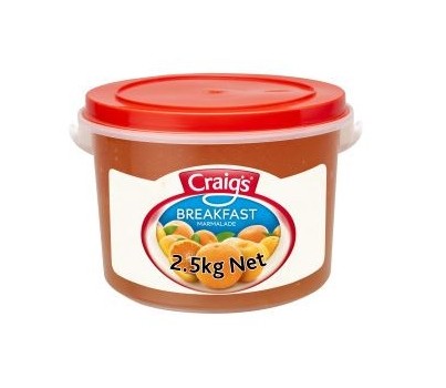 JAM MARMALADE 2.5KG (CRAIGS 80382)