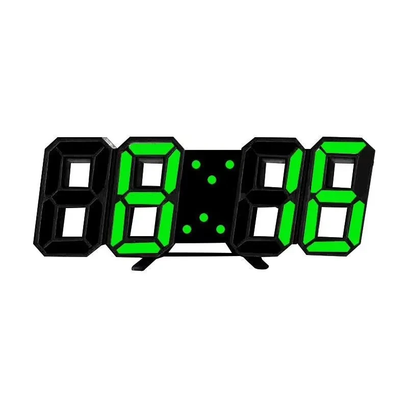 3D Digital Wall Clock