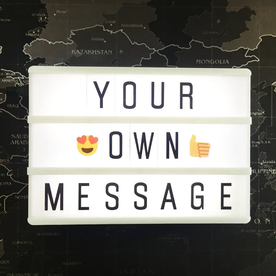 Cinema Light Box Symbols