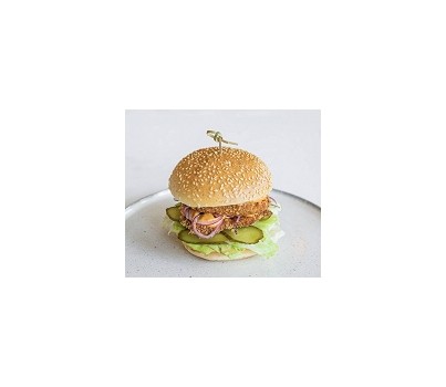PATTY BURGER VEGAN CHICKEN STYLE (PLANT BASED KITCHEN )