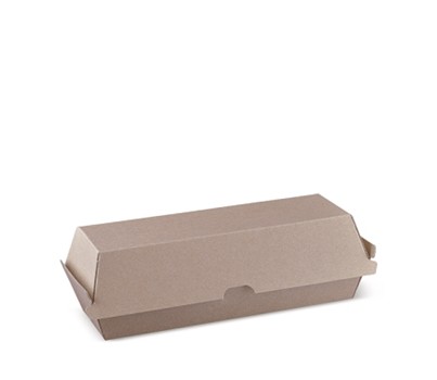 BOXES HOT DOG CLAM BROWN 50s/SLV (DETPAK M479S0010A)