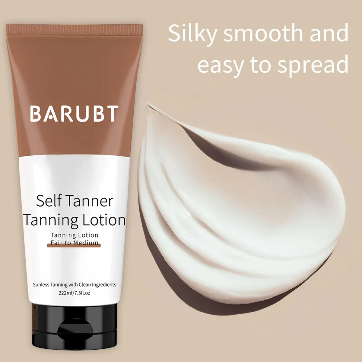 Self-drying Sun Tanning Body Lotion Neck Cream