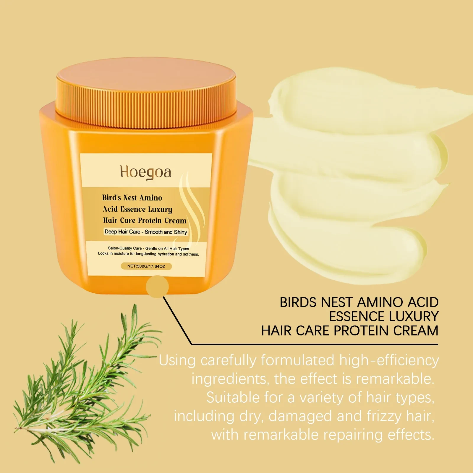 Nourishing Hair Moisturizing Soft And Smooth Hair Protein Care Hair Mask