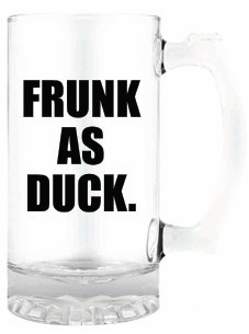 FRUNK AS DUCK TANKARD 490ML