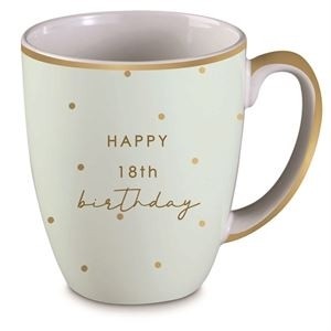 **18TH MINT PASTEL BULLET MUG 12OZ