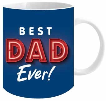 **BEST DAD EVER 12OZ MUG AND SOCK SET