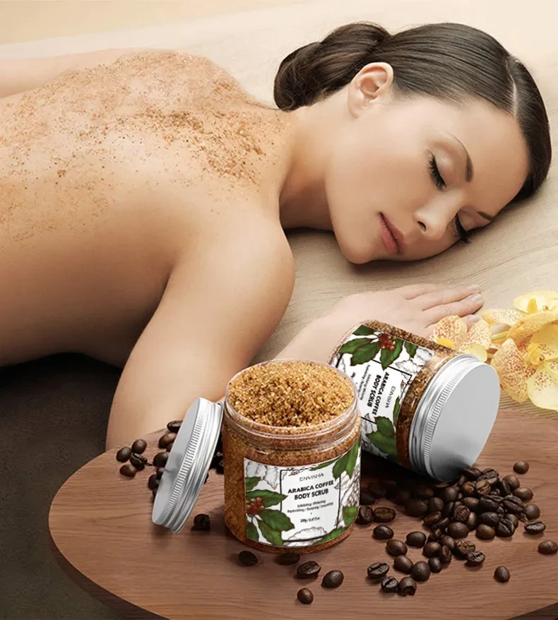 Coffee Scrub Cream Moisturizing Deep Cleansing Exfoliating Body Scrub Cream
