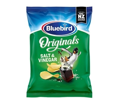 CHIPS SALT & VINEGAR 45GM 24s (BLUEBIRD 320025791)