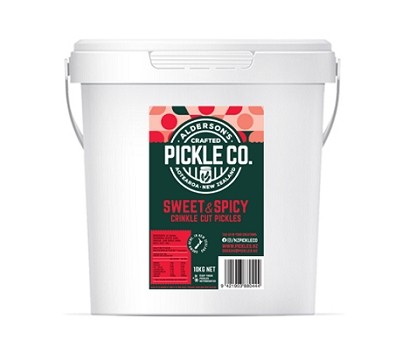 PICKLES CHIPS SWEET & SPICY 10KG (ALDERSON APCSS10)[CHIL]