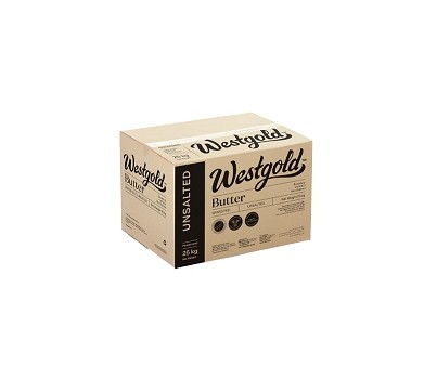 BUTTER UNSALTED 25KG (WESTGOLD) [CHIL]
