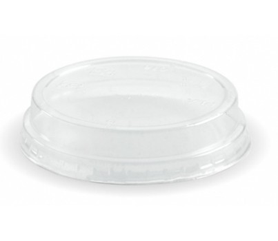 LIDS DOME CLEAR FOR 60-280ML CUPS 50s/PKT (BIOPAK C-76)