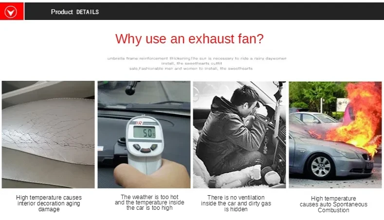 Car AC Exhaust
