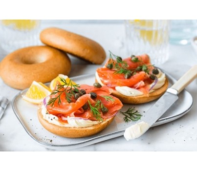 BAGELS GLUTEN FREE 90GM X 35MM 12s (VENERDI 715) [FZN]
