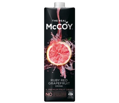 JUICE GRAPEFRUIT RED RUBY 1LTR (MCCOY 3438)