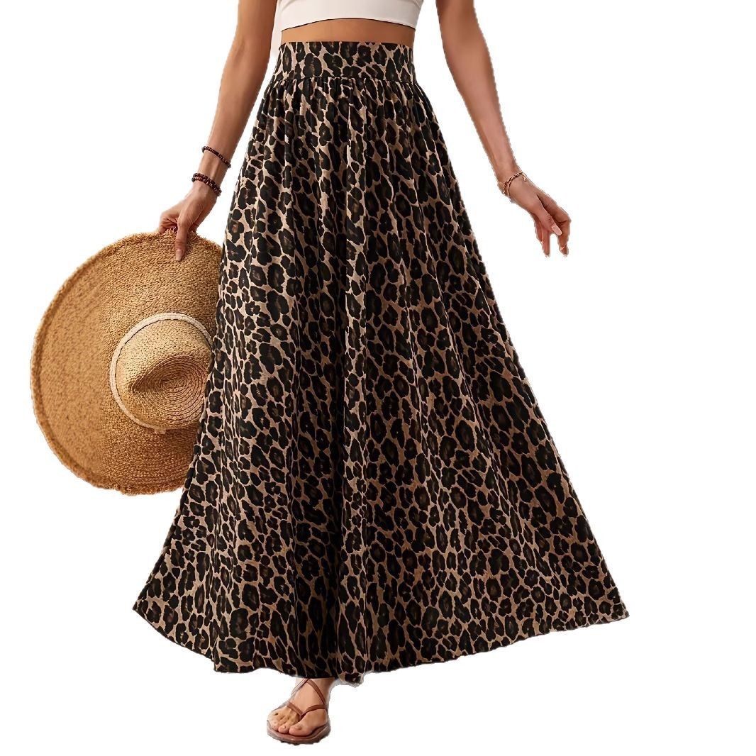 leopard print rayon fabric