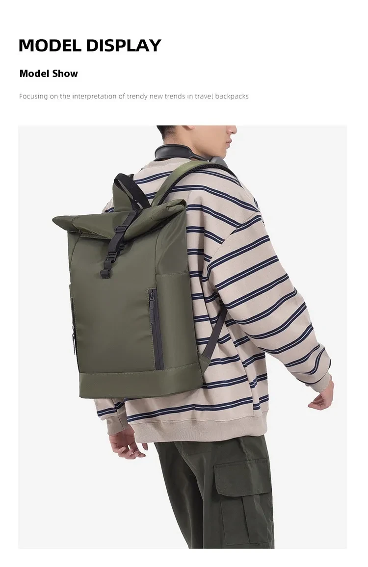 New Simple Casual Wearproof Durable Backpack Computer Bag