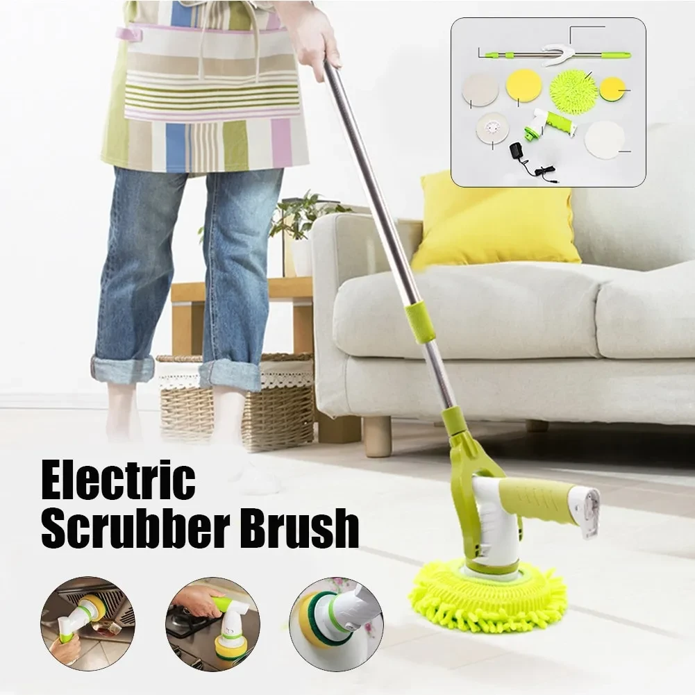Rechargeable Electric Cleaning Brush Mop