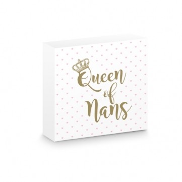 **QUEEN OF NANS MDF BLOCK