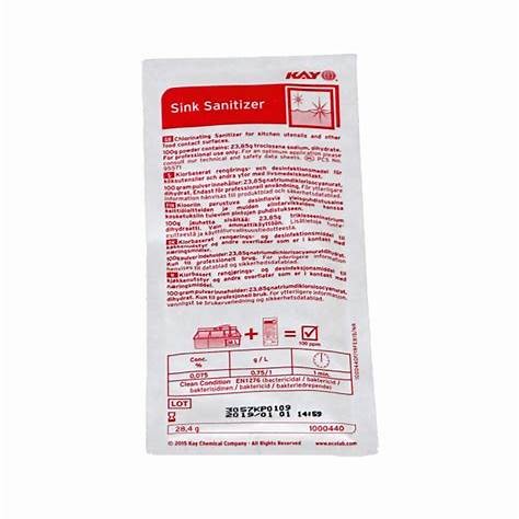SANITIZER SINK 1OZ 200s (KAY-ECOLAB 1114143)