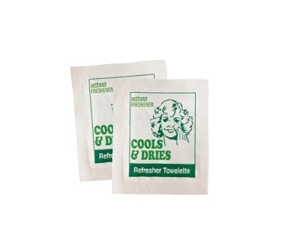 TOWEL PAPER INSTANT REFRESHER SACHET 2000s (COOLS & DRIES)