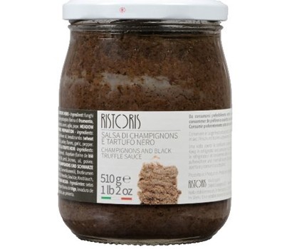 PASTE TRUFFLE CHAMPIGNON & BLACK 510GM (RISTORIS 161.102)