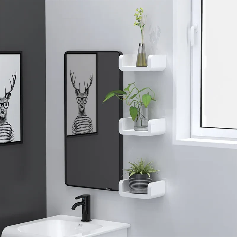 Floating Corner Shelves