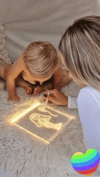 LED Note Board with Colors