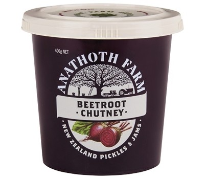BEETROOT CHUTNEY 400GM (ANATOTH 81043)