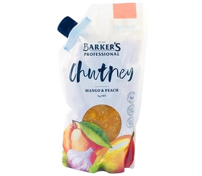 CHUTNEY MANGO & PEACH 1KG (BARKERS 76982)