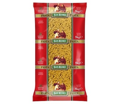 PASTA PENNE 5KG #18 (SAN REMO 1001805)