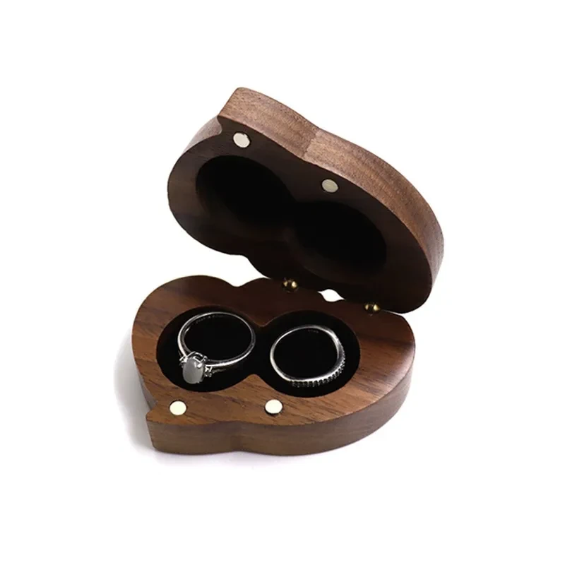 Wooden Wedding Ring Box