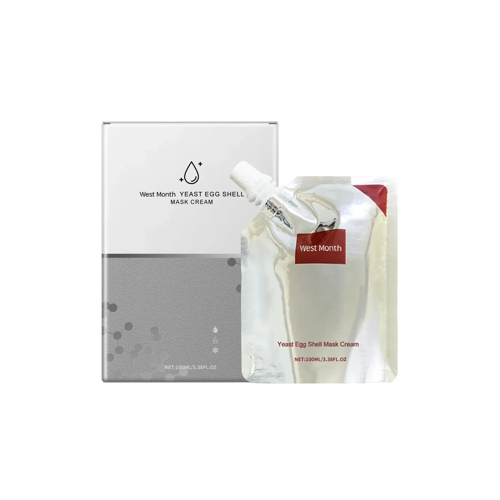 WESTMONTH Yeast Egg Shell Mask Cream