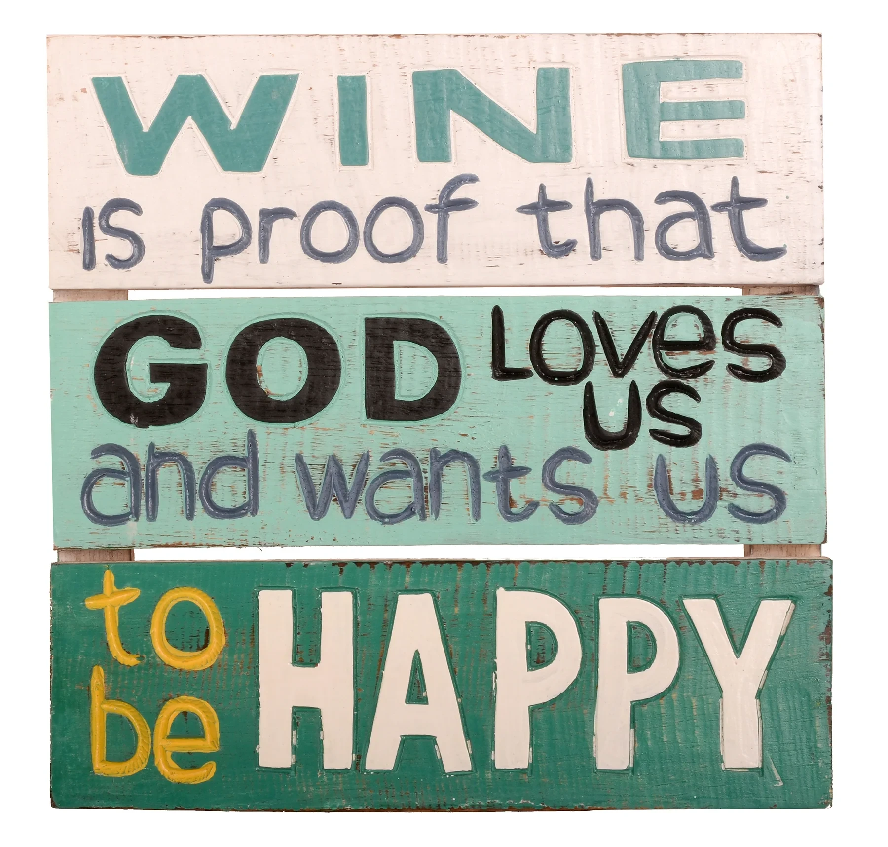 Wood Sign Wine