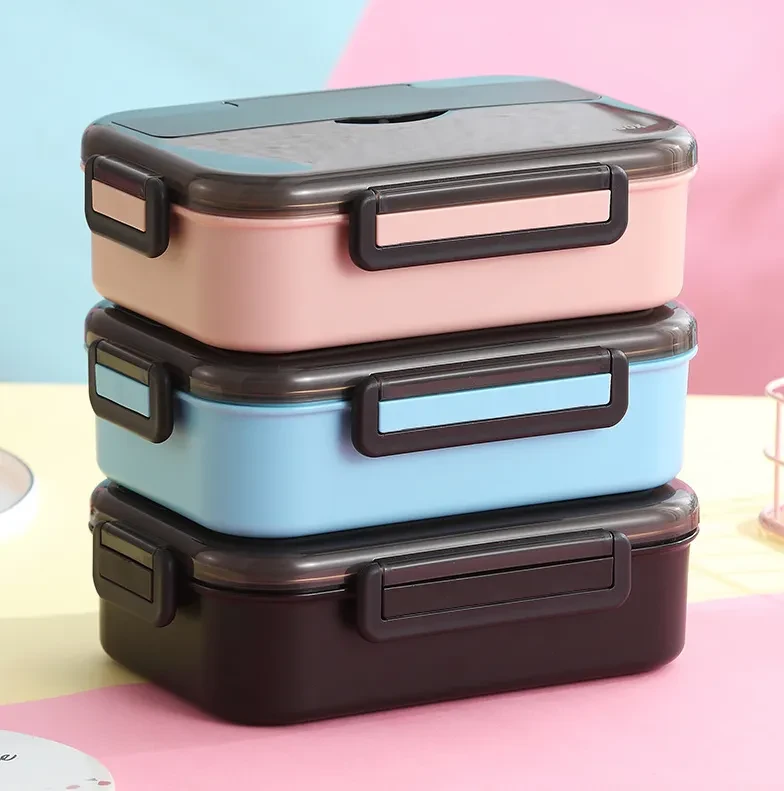 Student Insulation 304 Stainless Steel Lunch Box Large Capacity