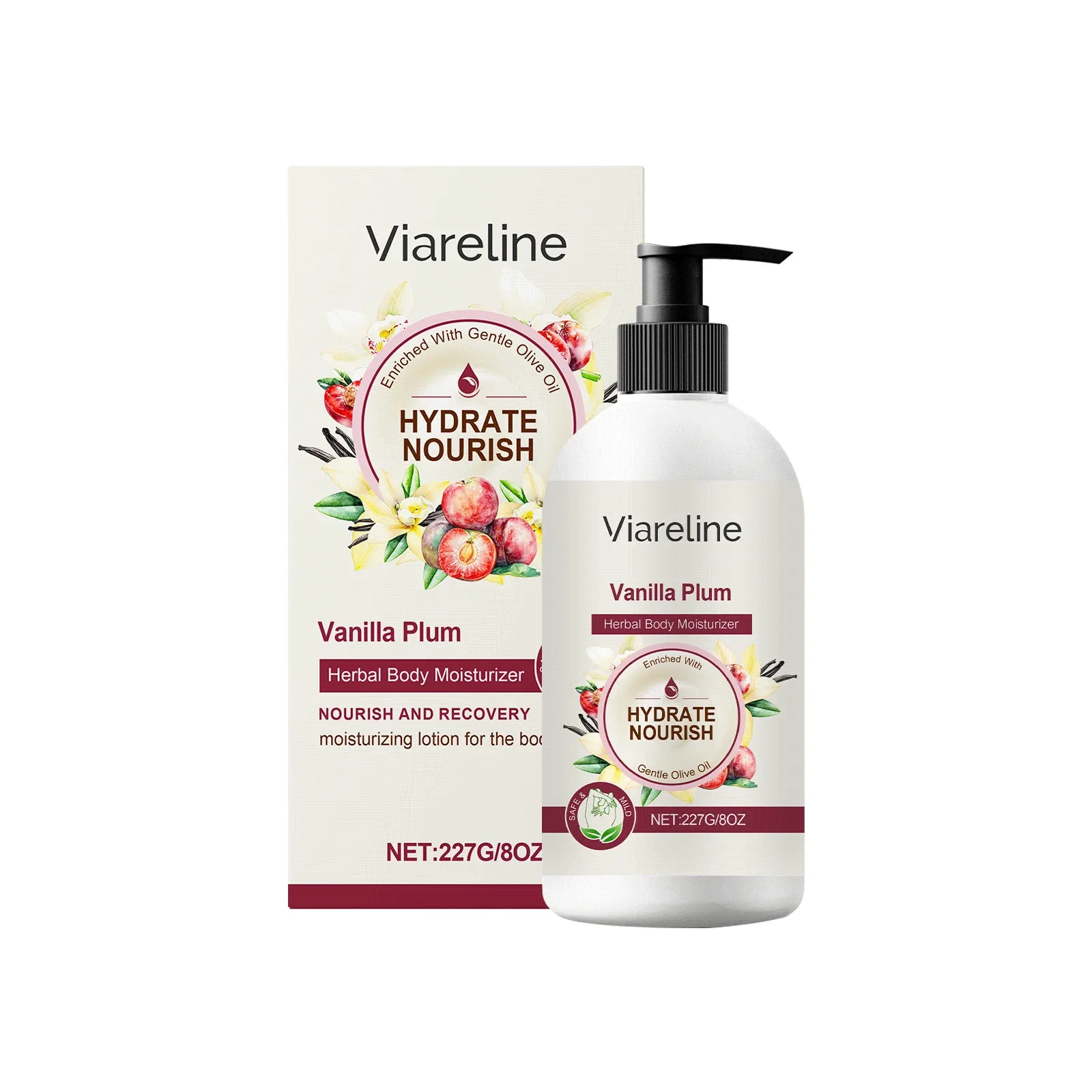 Vanilla Plum Body Moisturizing Cream