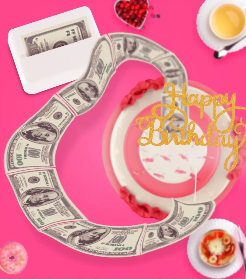 Cake Money Box