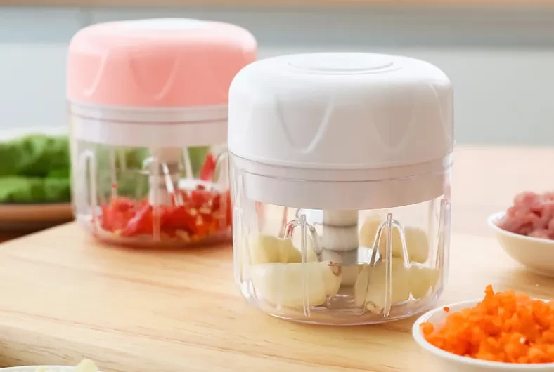 Electric Garlic Masher Wireless Home Meat Grinder Baby Food Machine Kitchen Blender