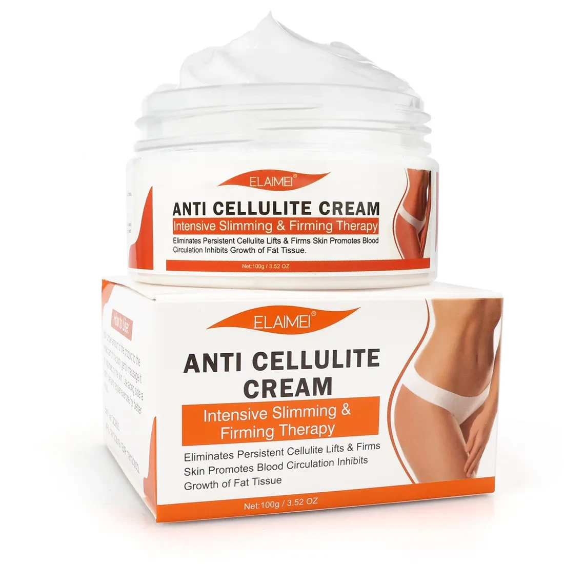 Refreshing and firming massage cream