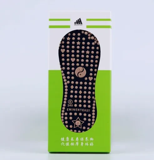 Creative Home Use Combed Cotton Acupoint Massage Socks